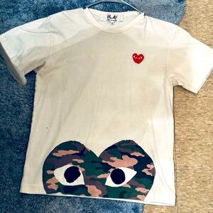 Comme Des Garçons PLAY Men’s Tee Shirt Short Sleeved